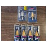 (6) Bosch Step Drills...