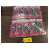 (9) Milwaukee 8' Carbide Tipped Bla...