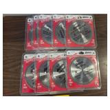 (9) Milwaukee 8' Carbide Tipped Bla...