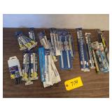 Assorted Straight Shank Dill Bits...