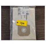 (1) 5 pk. Bosch Vacuum Bags VB170...