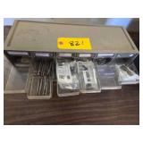 Parts Cabinet with Assorted Bits...