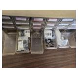 Parts Cabinet with Assorted Bits...