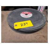 (14) Abrasive Saw Blades, 14x1/8x1...