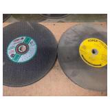 (13) Assorted Abrasive Saw Blades, ...