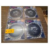 (4) Bosch 10' Carbide Tipped Saw Bl...