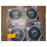 (4) Bosch 10' Carbide Tipped Saw Bl...