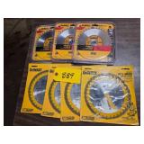 (7) Assorted 6 3/4' & 6 1/2' Saw Bl...