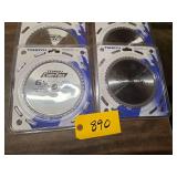 (4) 6 1/2' Saw Blades, Steel...