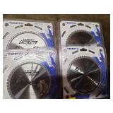 (4) 6 1/2' Saw Blades, Steel...