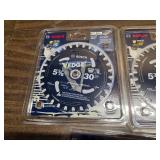(5) 5 3/8' Saw Blades, Steel...