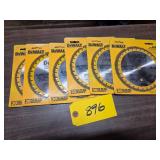(6) 5 3/8' Saw Blades, Aluminum...