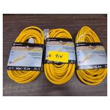 (3) Heavy Duty Extension Cords, 12/...