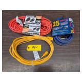 (3) Extension Cords...
