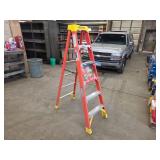 Werner 6; Fiberglass Step Ladder...
