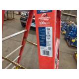 Werner 6; Fiberglass Step Ladder...