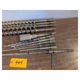 Assorted Splined Carbide Tipped Rot...