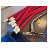 (4) Vacuum Hoses & Wand...
