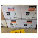 (24) Boxes 50 Count Simpson 2 1/2' ...