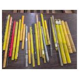Assorted Rotary Hammer Chisels & Ca...