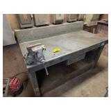 Equipco 60' Steel Workbench 5' Swiv...