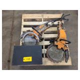 (2) 14' Diameter Ring Saws with Par...