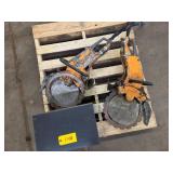 (2) 14' Diameter Ring Saws with Par...