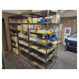 (3) Sections Steel Shelving, 36x36x...