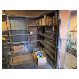 (10) Sections Steel Shelving, 36x18...