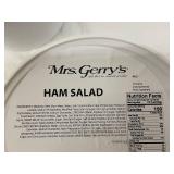 H - Mrs. Gerry's Ham Salad - 5 Lbs Per Tub (Lot of 2)
