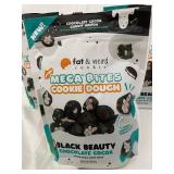 G - Fat & Weird Mega Bites Cookie Dough - Chocolate Cocoa with Chocolate Sandwich Core