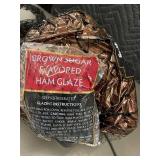 L - Smithfield Spiral Sliced Smoked Ham - Brown Sugar Glaze Packet Included - Approx 8 Lbs