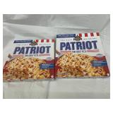 E - Patriot Thin Crust Pizza 2-Pack - Yankee Noodle Macaroni & Cheese with Bacon