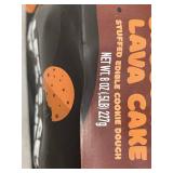 J - Fat & Weird Mega Bites Cookie Dough - Chocolate Lava Cake with Fudge Core - 3-Pack