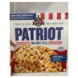 E - Patriot Thin Crust Pizza 2-Pack - Yankee Noodle Macaroni & Cheese with Bacon