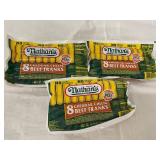 C&E - Nathan's Famous 8 Cheddar Cheese Beef Franks - 12 oz - 3-Pack