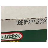 C&E - Nathan's Famous 8 Cheddar Cheese Beef Franks - 12 oz - 3-Pack