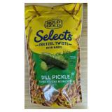 Rold Gold Dill Pickle Pretzels 6pk 16oz Bags - Brand New