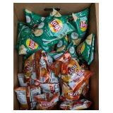 Case of Mixed 20ct Chips Sour Cream and Onion Herrs Red Hot - Brand New