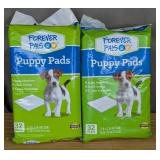 Puppy Pads 21' x 21' 2pk 64 Pads Total - Brand New