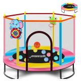 Indoor Kids Trampoline Pink 5ft $109.99 Retail - Brand New