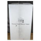 Queen Size Memory Foam Topper 3' $109.99 Retail - Brand New