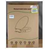 Raised Bidet Toilet Seat Elongated $99.99 Retail - Brand New