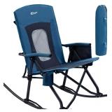 Oversized Folding Rocking Camping Chair up to 400lbs $99.99 Retail - Brand New