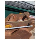 Hensley Attachments excavator Bucket