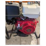 Honda GX340 Gas Engine with 4.5 Inch Discharge Pump on Frame