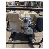 Honda GX340 Gas Engine with 4.5 Inch Discharge Pump on Frame