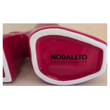 UL-Nodaleto Red Anissa Kermiche Edition Boot Vase & Nicole Miller Frames