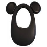 Disney x Coperni Mickey Mini Swipe Bag - Calf Leather, Black - Made in Italy