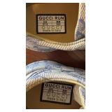MC - Gucci Run Sneakers - GG Monogram Textile - Size 37.5